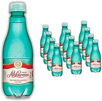 Pack 12 Água Mineral Natural com Gás São Lourenço | PET 300ml | Premium, Pura da Fonte, Bolhas Finas, Ideal para Drinks, Refeições Gourmet e Hidratação Sofisticada