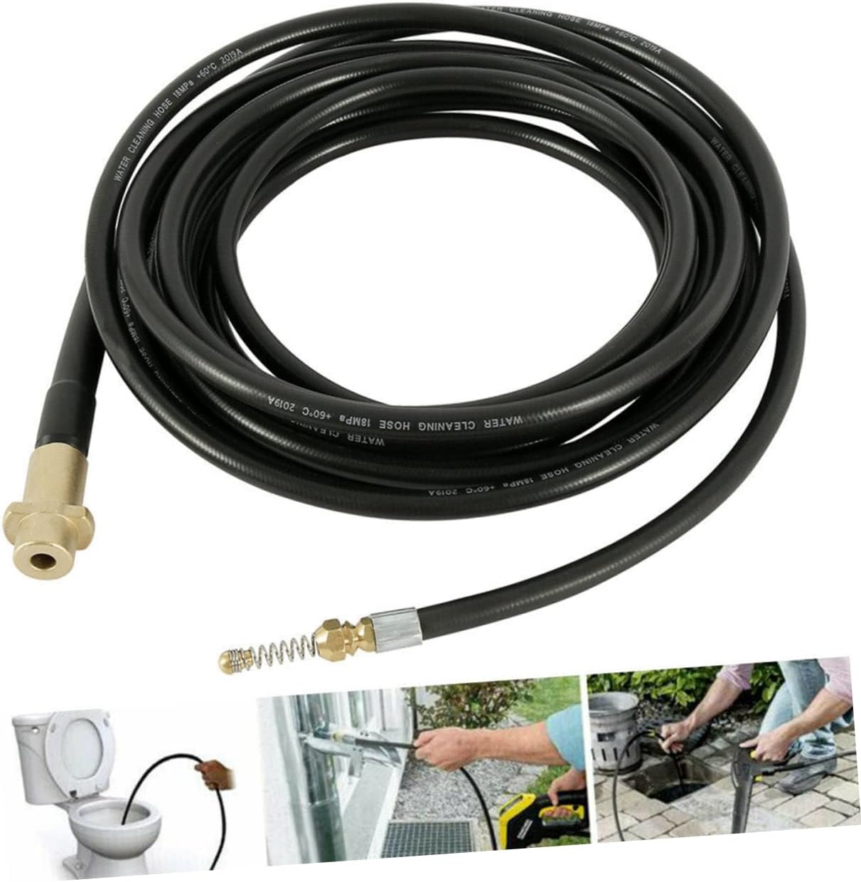 Washer Pressure Washer Hose High Pressure Cleaner Hose for Heavy Duty Pipe Cleaning Machine