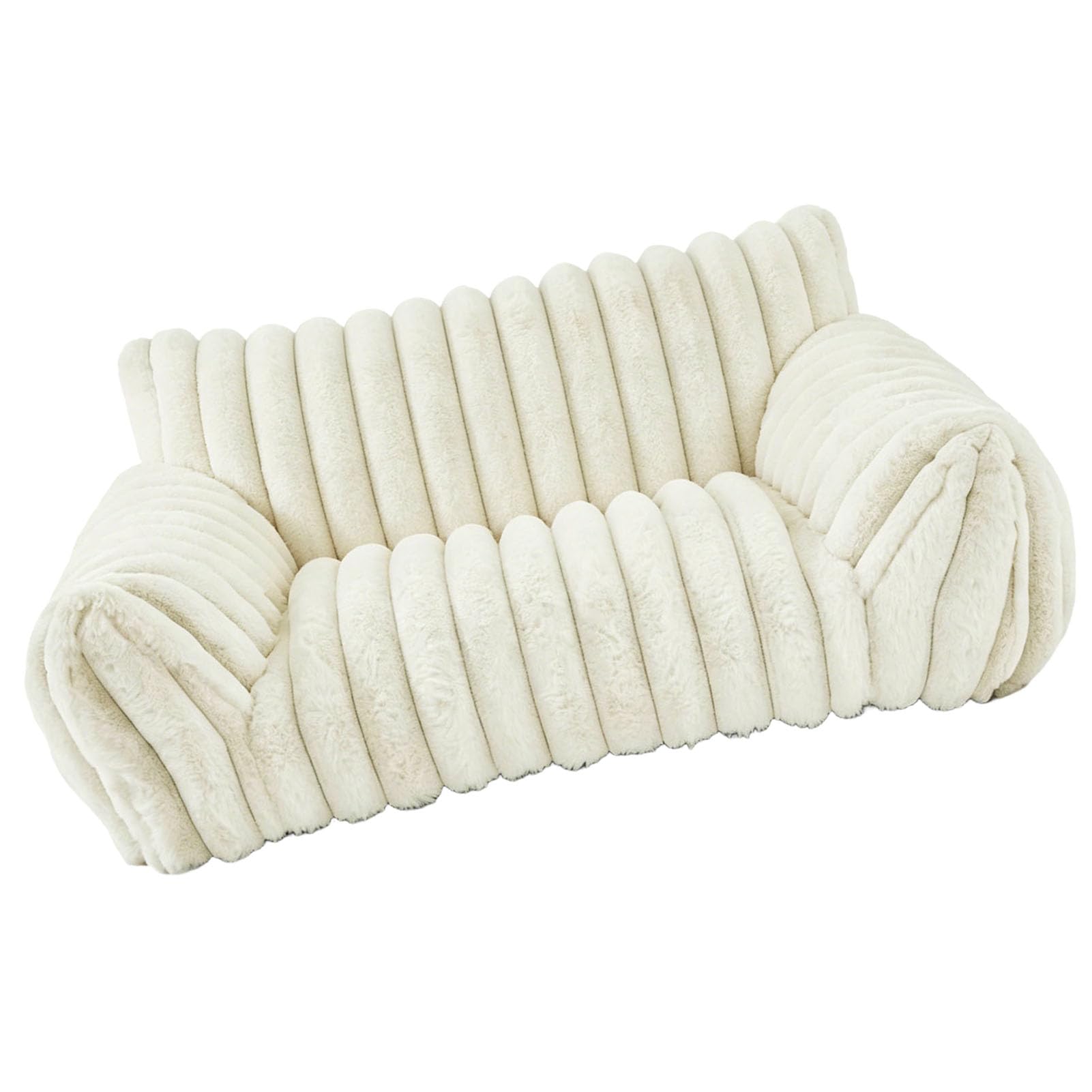 VBESTLIFE Sofá para Perros con Respaldo, Cama Cálida y Suave para Gatos, Perros Pequeños, Soporte Ergonómico, Comodidad Durante Todo el Año, Cómodo y (XS50*40 * 20cm)