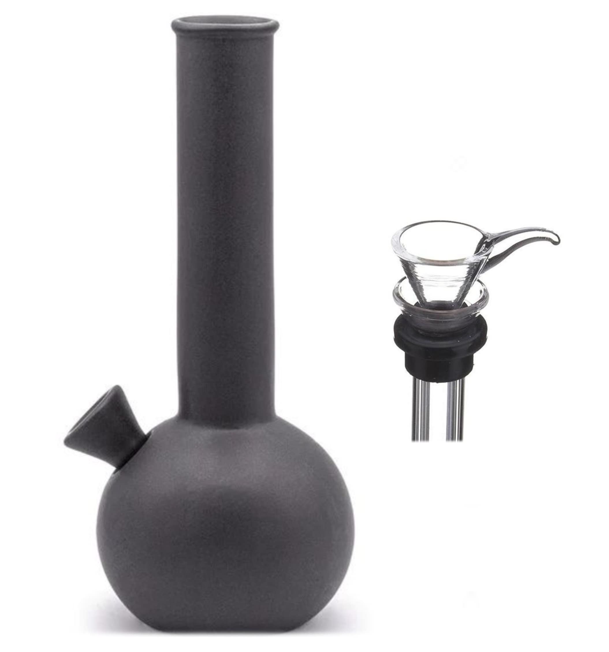 bong - 6" glass bong with shooter-image-5