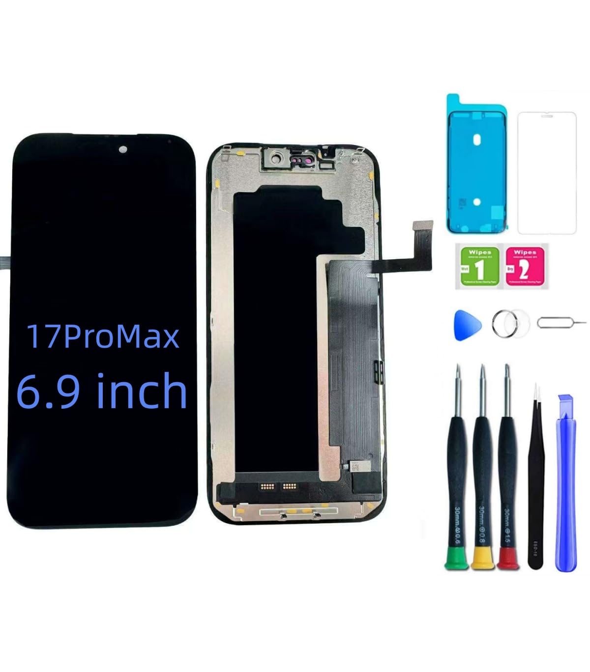 Amazon.co.jp: iPhone 17 Pro Max スクリーン交換用、6.9インチLCD