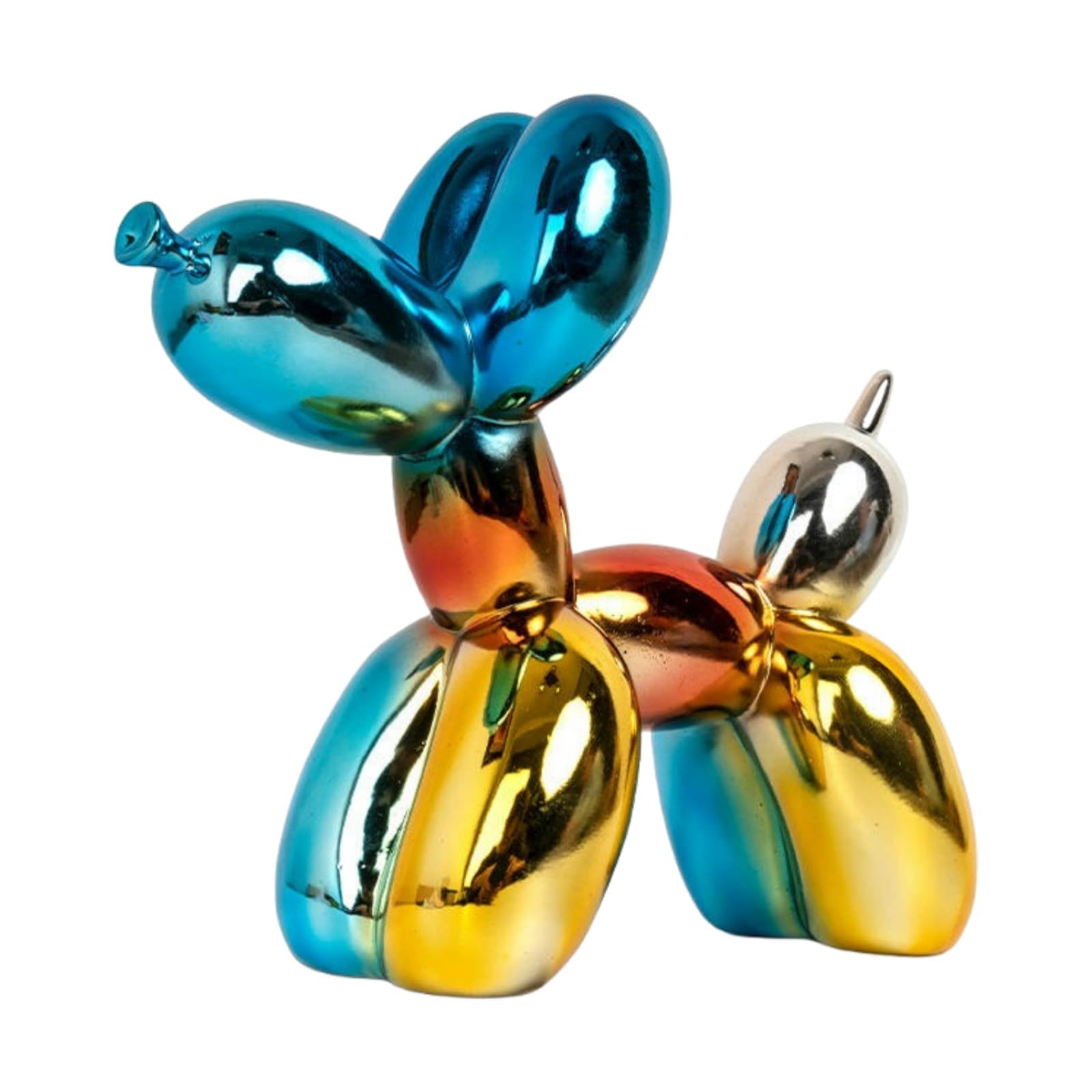 YOYUMI Balloon Dog Sculpture Electroplating process modern luxury decoration living room entrance office window sculpture colorful