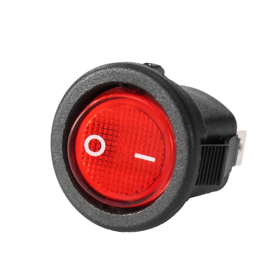 Interruttore A Bilanciere A Scatto ON/OFF DPST A 4 Pin Con Luce Rossa 2x 15a250v 20a125v~p146453841