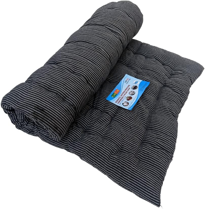 PUM PUMPUM PUM Pumpum Cotton Single Size Light Weight Foldable Mattress (72X36)