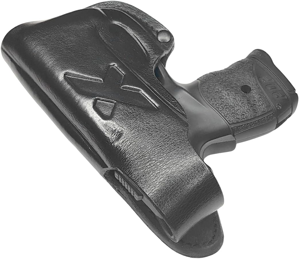 VlaMiTex B4 Leather Holster Fits Sabre Aim and Fire Pepper Spray Pistol