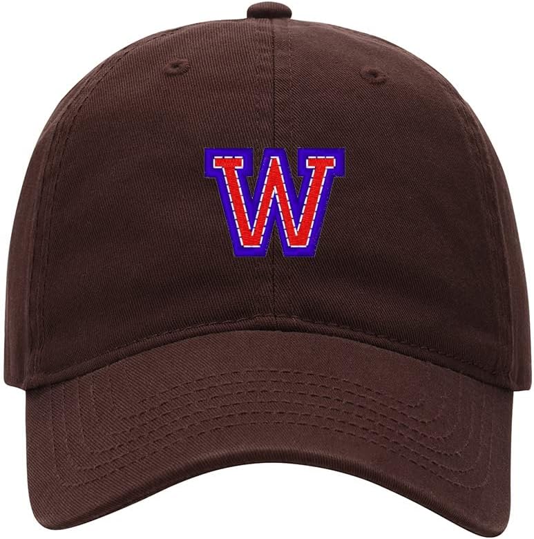 Baseball Cap Men Design Letter W Embroidered Washed Cotton Dad Hat Baseball Caps