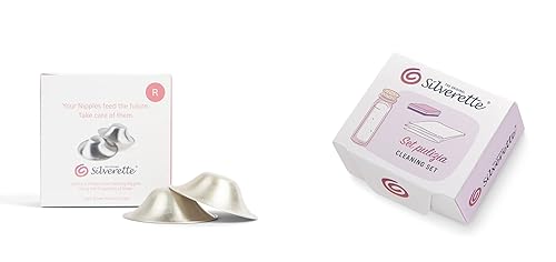Silverette Juego de limpieza y mantenimiento de tazas de lactancia Plus Silverette