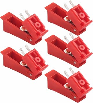 Generic High Sensitivity Quick Switch Control Welding Torch Actuator Switch for Binzel 15AK/24KD/36KD MIG Torch, 5Pcs