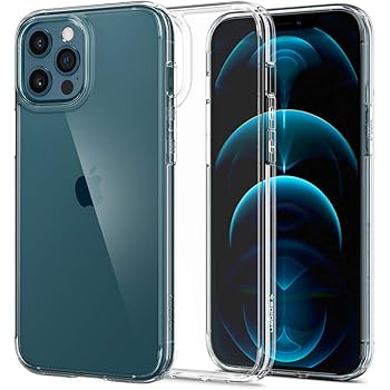 Spigen Ultra Hybrid Designed for iPhone 12 Pro Max Case (2020) - Crystal Clear
