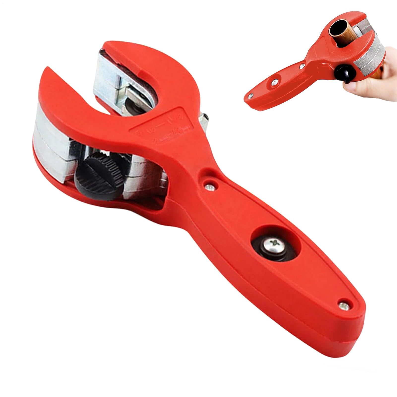 Amazon | ラチェット式パイプカッターツール, 頑丈 2-in-1 ラチェット 