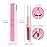 Rose Gold Metallic Lip Liner and Lipstick Combo Lip Gloss Tints Stain Set Makeup for Women Long Lasting Waterproof 24, Light Pink Metallic Glitter Shimmer Iridescent Liquid Lipstick lippies Lip Gloss