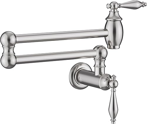 Miniatura 12 de Grifo de cocina sin contacto con sensor de movimiento, manos libres, grifo de fregadero de cocina de una sola manija con rociador extraíble Brusshed