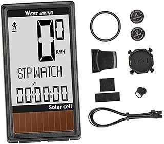 Garneck 1pc 5 Speedometer Speedometer Speedometer Odometer Excercise Bike Digital Computer Bike Stopwatch Bike Distance Time Measure Bike Odometer and Speedometer Supply Bike Speedometer