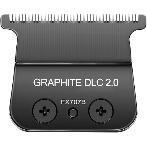 Trimmer Replacement Blade for Babyliss Pro All FX787 & FX726 Hair Trimmers,DLC 2.0 Clipper Replacement Blades Compatible with BaByliss Barberology Trimmer Blades,Black