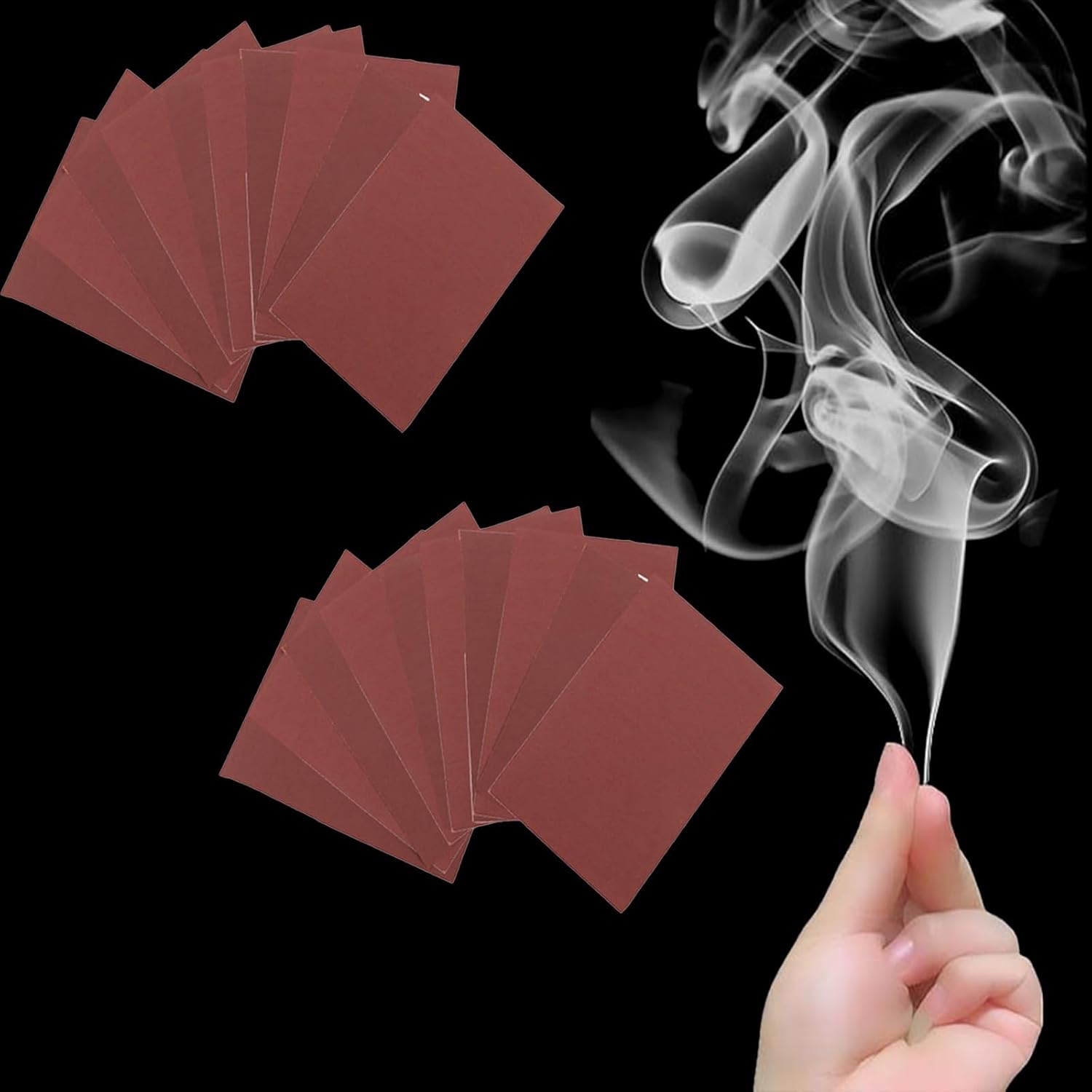 20Pcs Finger Smoke Magic Tricks, Finger Tip Smoke for Stage Performance, Party Magic Props and Creative Illusion Gadgets