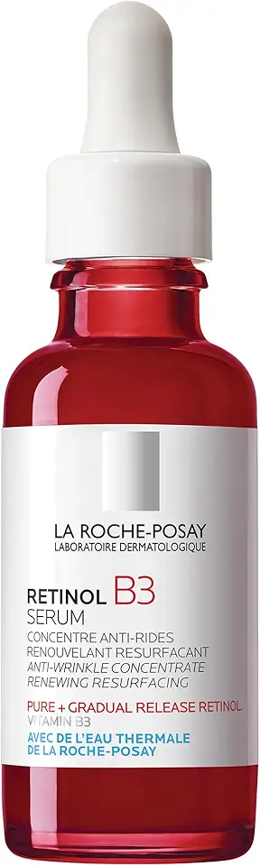 La Roche-Posay Pure Retinol Face Serum with Vitamin B3, Anti Aging Face Serum for Lines, Wrinkles &amp; Premature Sun Damage to Resurface &amp; Hydrate, Suitable for Sensitive Skin, 1.0 Fl. Oz