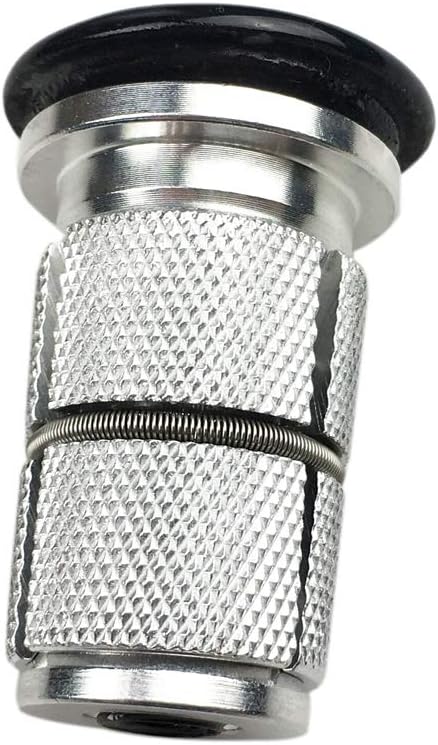 Capac superior pentru cuvete PLATT Carbon Ahead, distanțier de tensionare din aluminiu pentru pipă, 1 1/8 inch