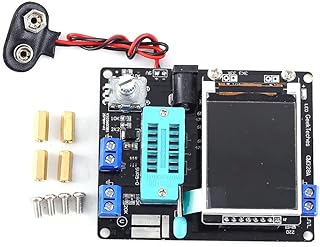Transistor Tester Frequency Meter PWM Square Wave Generator LCR Meter Voltmeter Resistor Capacitor Detector Multifunction Detect