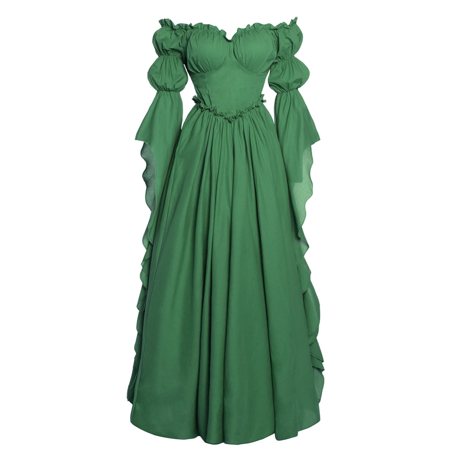 Halloween Kostüm Damen Renaissance Viktorianisches Kleid Gothic Kleid