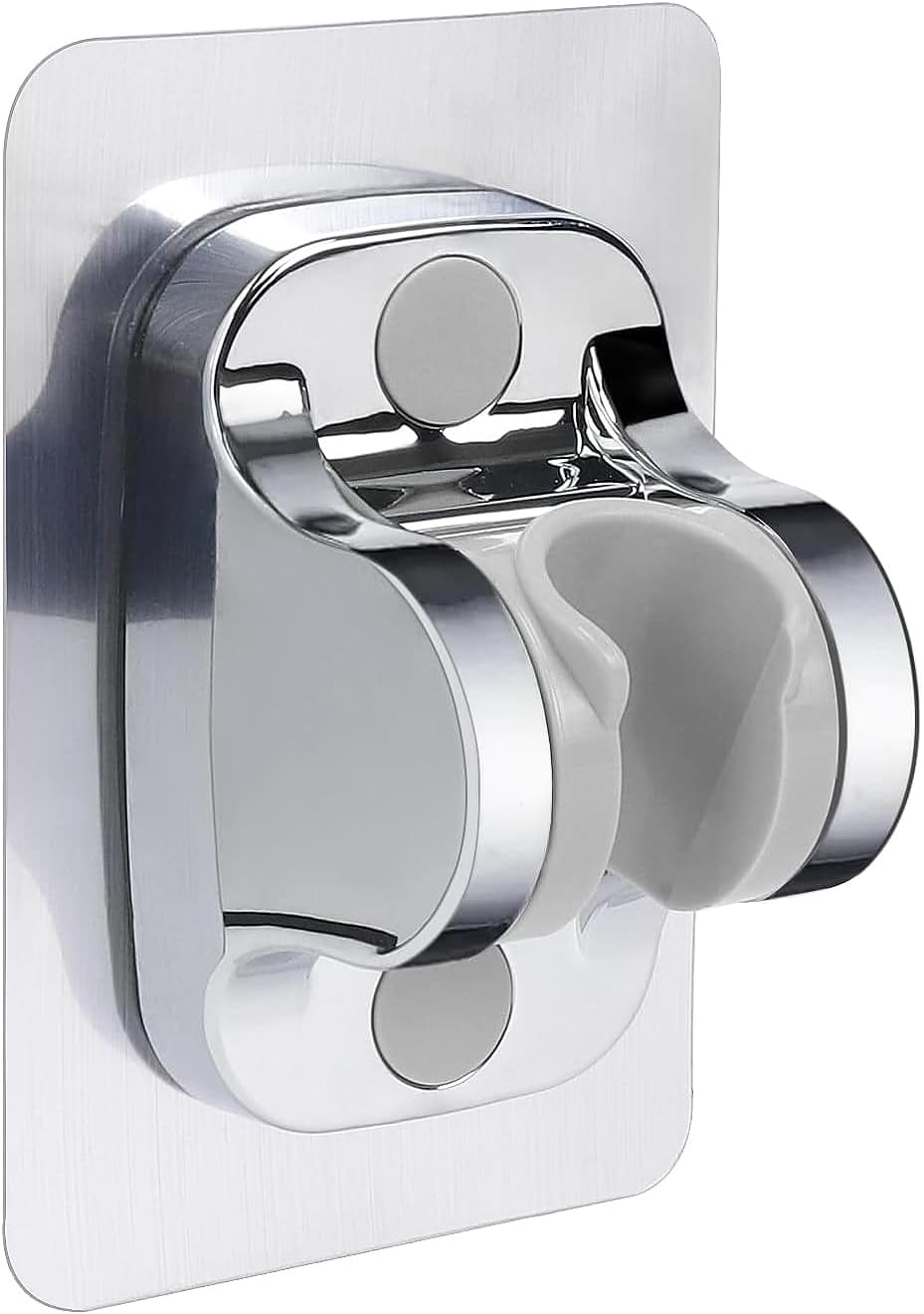 Hand held Shower Head Holder-Relocatable Handheld Showerhead Holder, Suitable for Installation On Smooth Surfaces