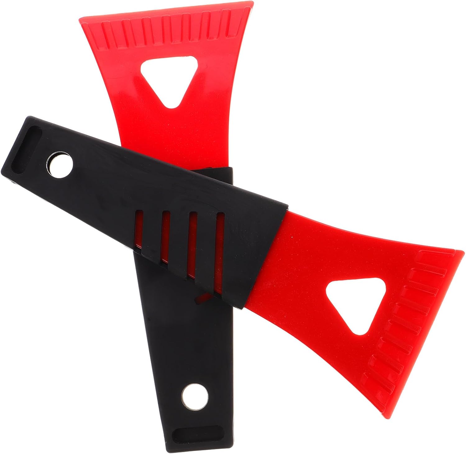 UKCOCO 2pcs Plastic Ice Scraper Windshield and Snow Removal Tool for Car
