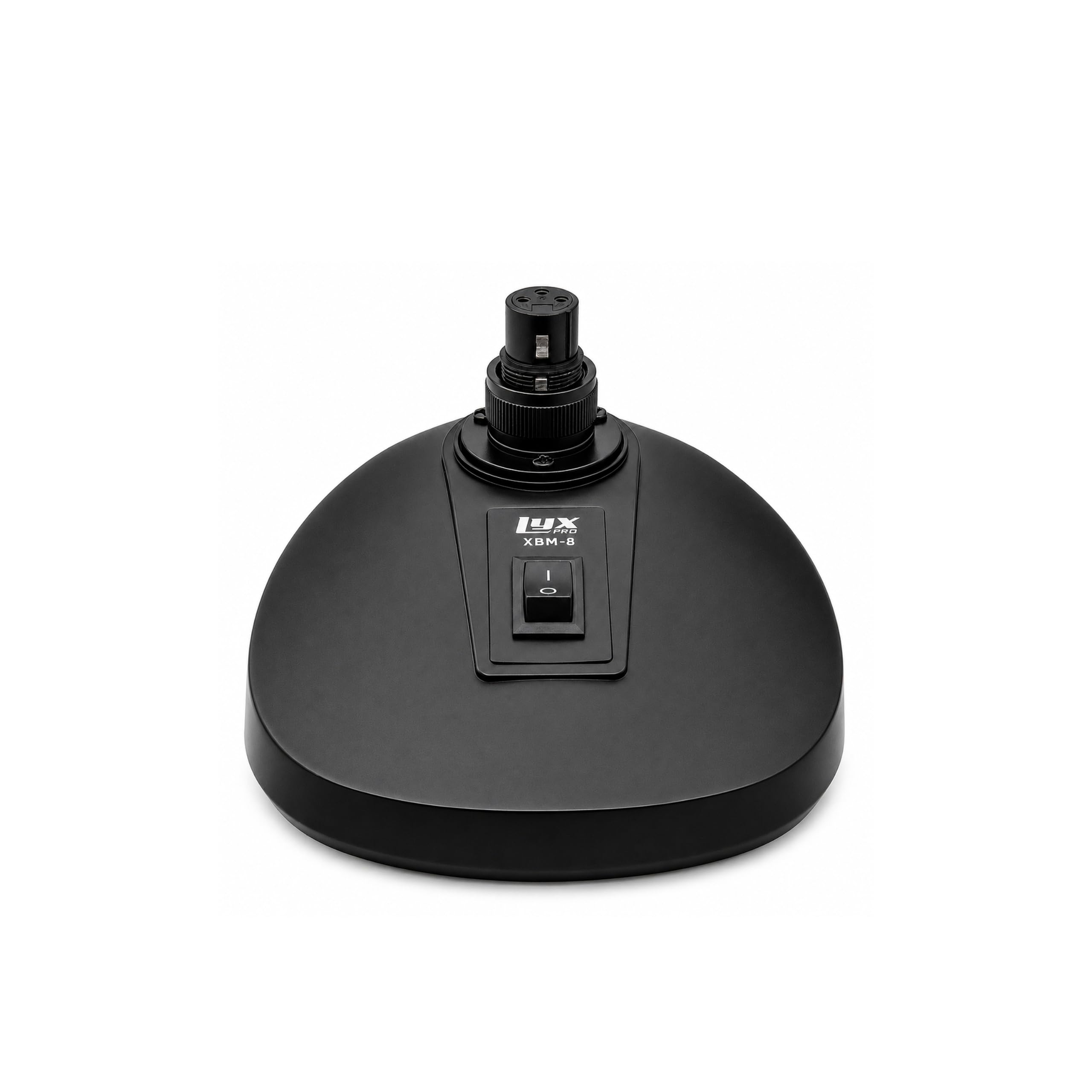 LyxPro XBM-8 – Supporto con base da tavolo per microfoni da podio e con asta flessibile