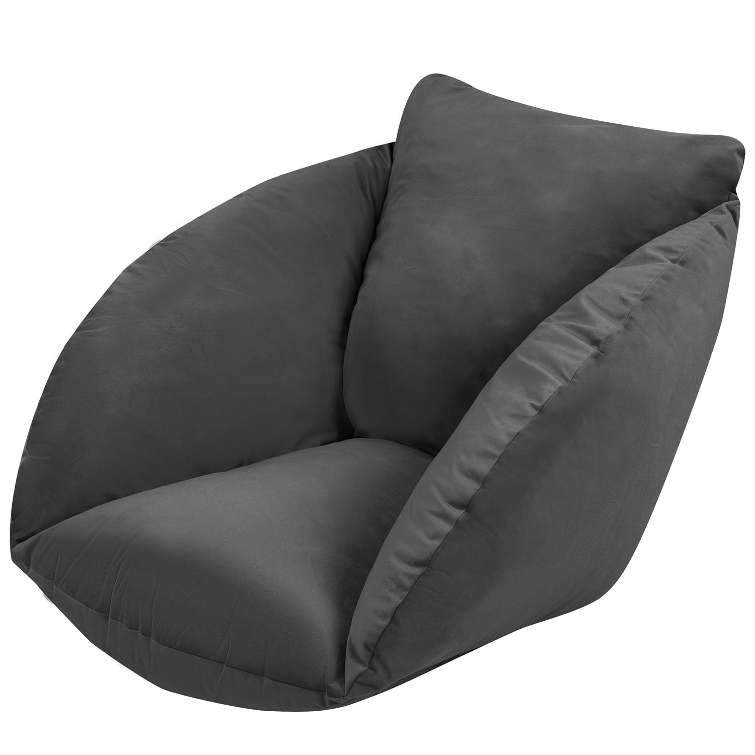 Ferocity Suspendu Hamac Chaise Coussins, Oreiller avec Dossier, Imperméable Siège de Chaise Rembourrage pour Patio Jardin, Balançoire Panier Suspendu Coussin de Siege, Gris [114]