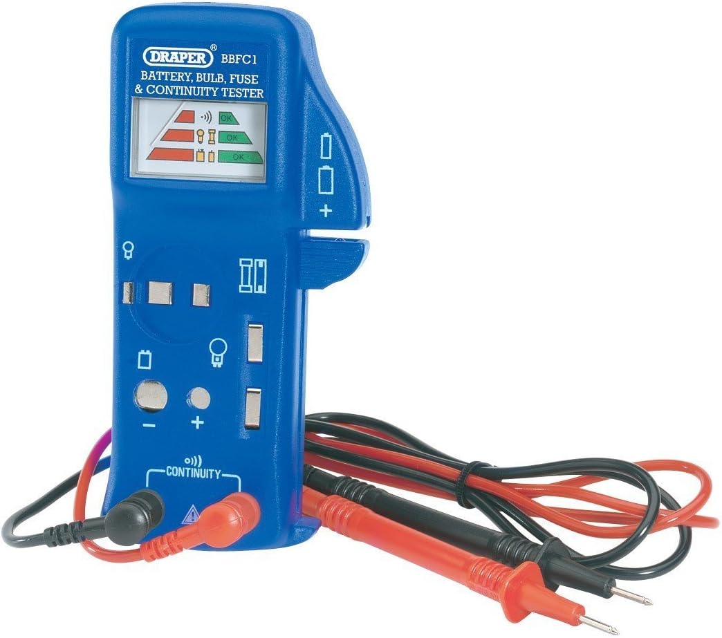 Bat/bul/fuse/continuity Tester Halogen Bulbs