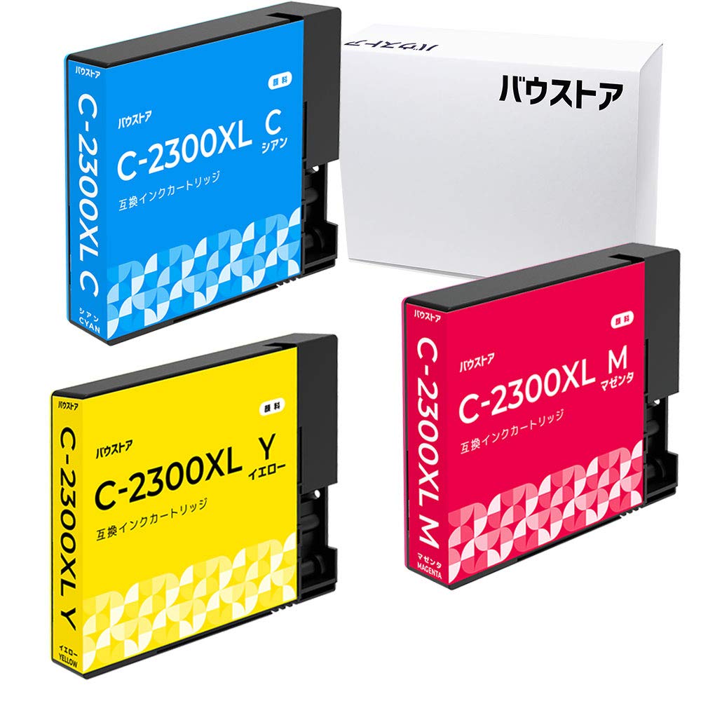 Canon MAXIFY インクカートリッジ 2300 3色セット✖️2個 Amazon.co.jp: バウストア Canon PGI-2300 (C/M/Y) 3個 互換インク