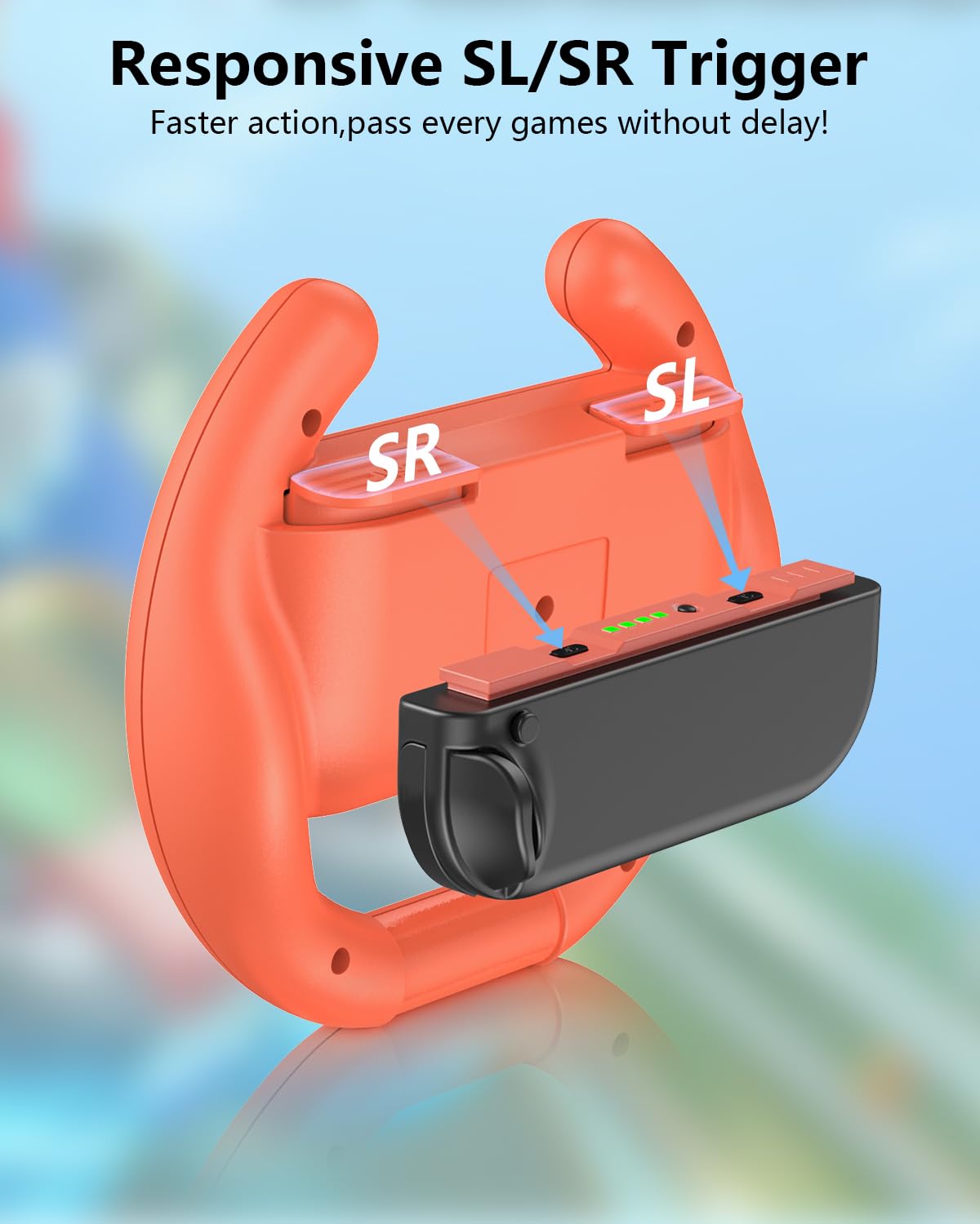 Snapklik.com : Switch Steering Wheels For Nintendo Switch 2 JoyCons ...