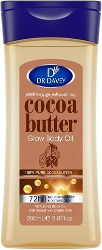 Dr. Davey Cocoa Butter Glow Body Oil, 200ml
