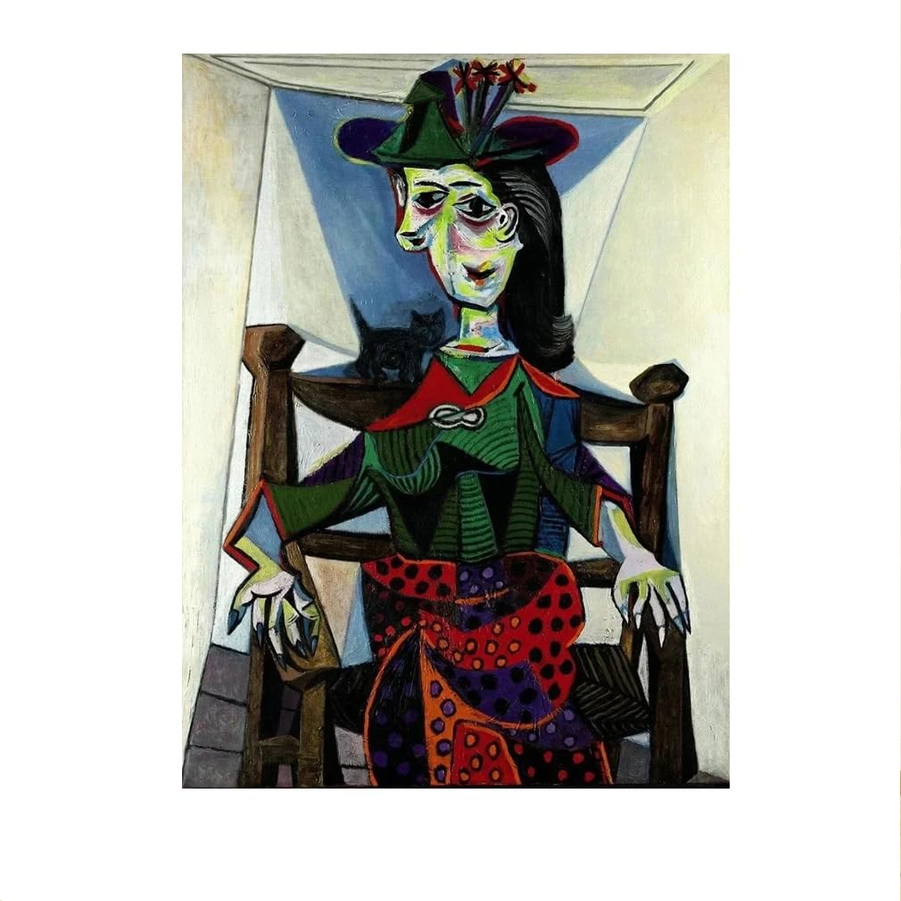 Affiche Picasso 40x60cm art mural abstrait sur toile moderne sans cadre pour salon