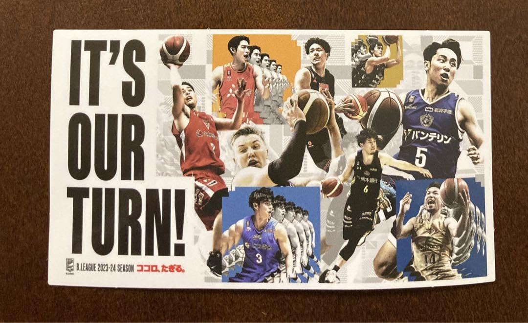 Amazon.co.jp: バスケットライブ Bリーグ ステッカー1枚 B