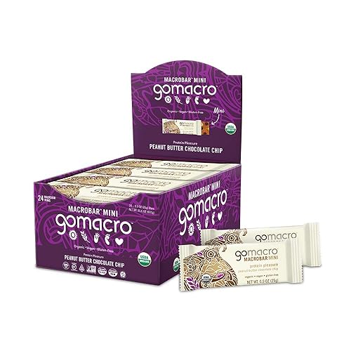 Miniatura 9 de GoMacro MacroBar Barras orgánicas de proteína vegana  Coco, mantequilla de almendras y macrobar Mini barras de aperitivos orgánicos veganos  Coco +