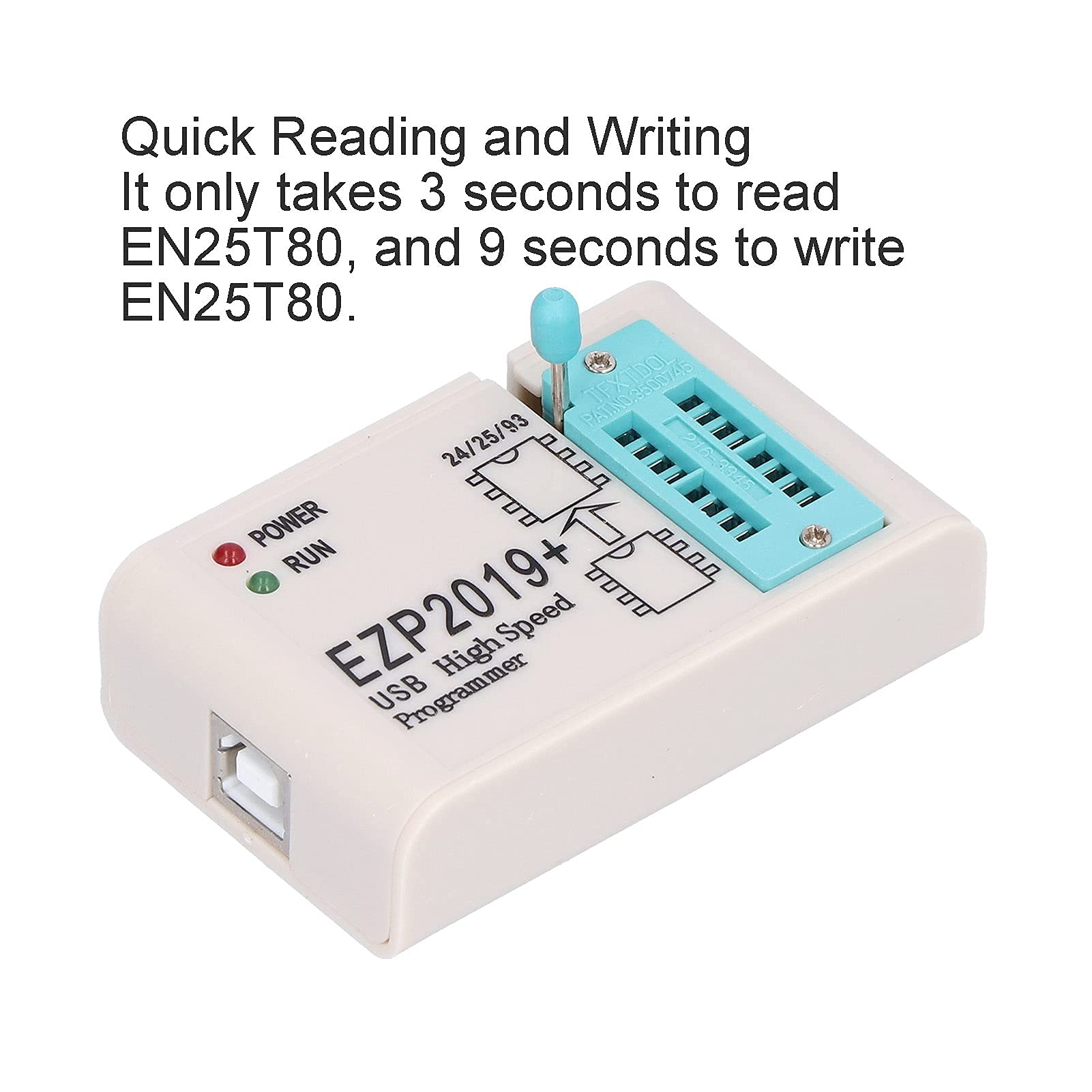 Programmatore USB SPI Programmabile Circuito Logico Set EPROM Flash 24 25 93 BIOS EZP2019 con Porta USB 2.0 per