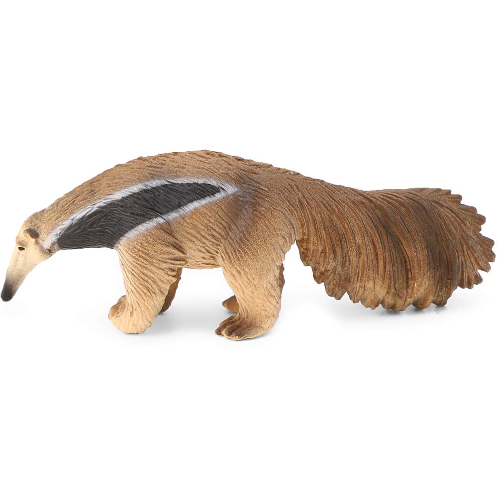 SUPYINI Anteater Animal Model Cub Toy Figure, Vivid Appearance for Games, Educational Wildlife Animal Model (M-1435 Anteater)