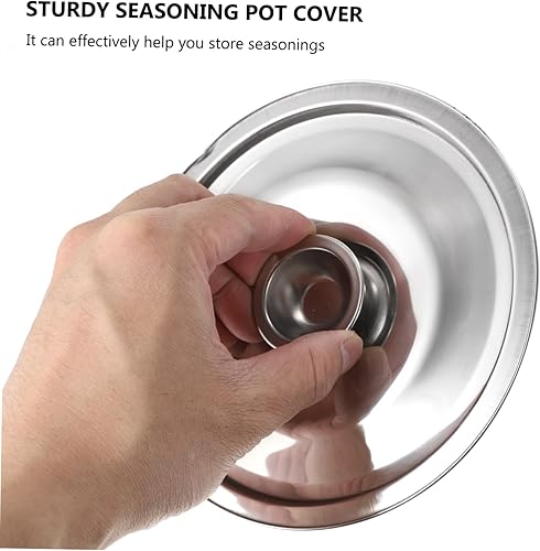 Miniatura 2 de Cabilock Tapa de olla de acero inoxidable de repuesto universal para sartenes cubierta de taza cubierta de olla