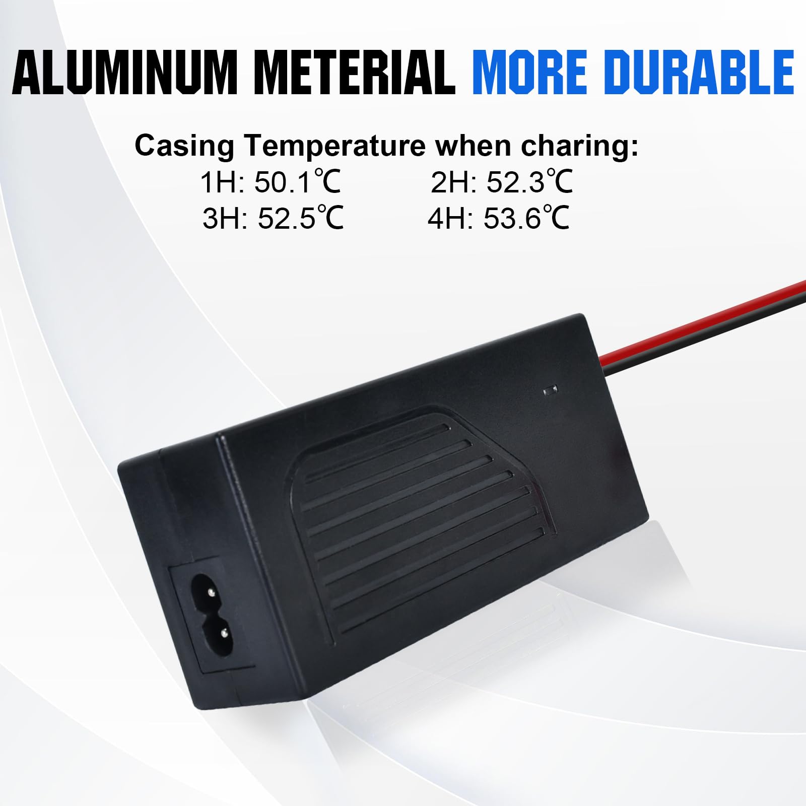DCHOUSE 12V 6Ah LiFePO4 Batterie mit 4A Batterie Ladegeräte, BMS-Schutz für Wohnmobile, Solarpanel, Camping