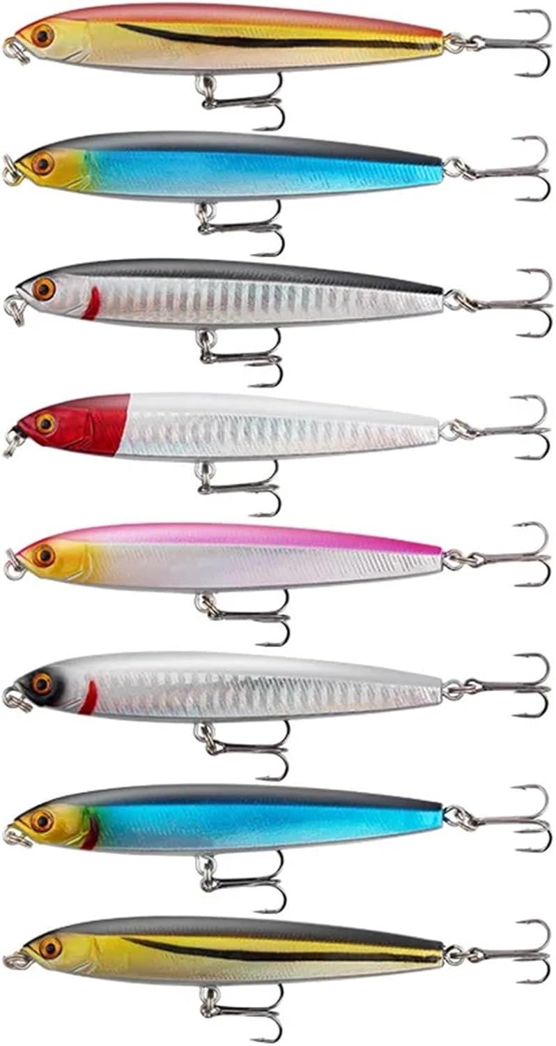 Bait 14g 19g Long Throw Submerged Dead Fly Hard Bait Quasi Bait Perch Beak Bait Fishing Gear (Size : 19g)