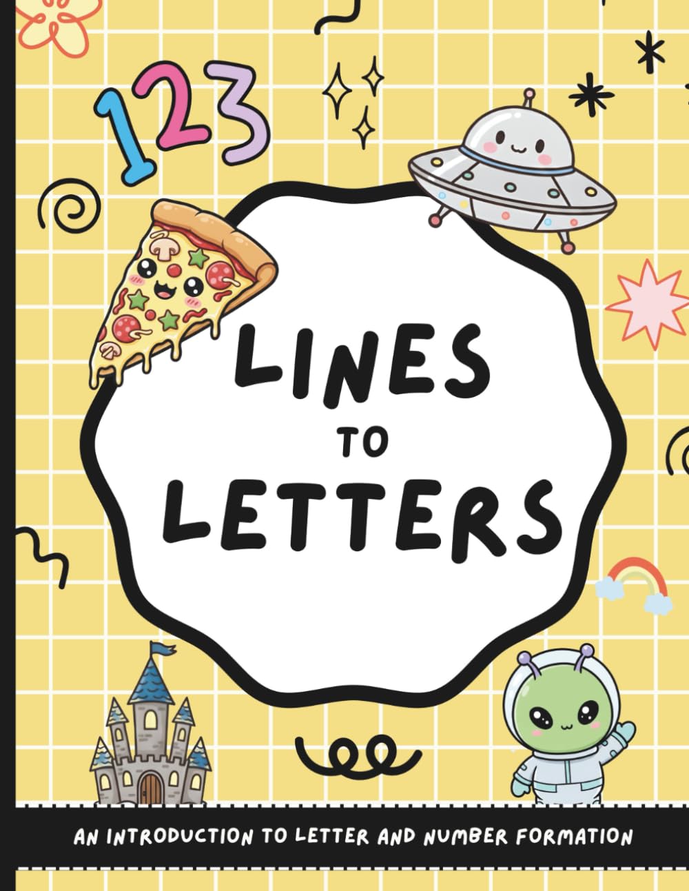 Lines To Letters Activity Book: A Fun Autism and ADHD Friendly Introduction To Drawing & Writing Skills
