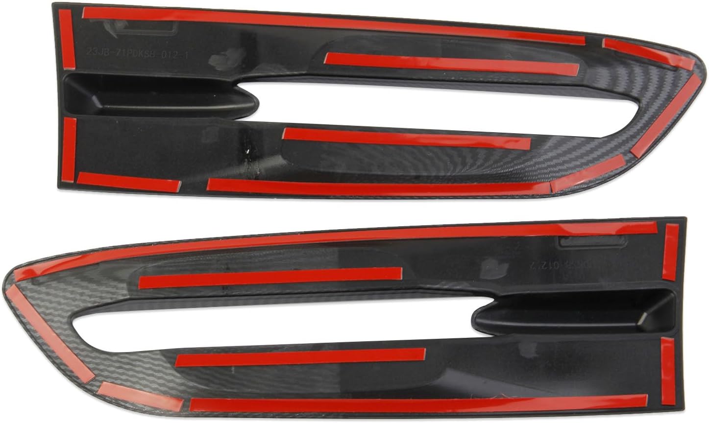 Korlot Carbon Fiber Side Turn Signal Emblem Cover Trims Accessories for Pontiac G8