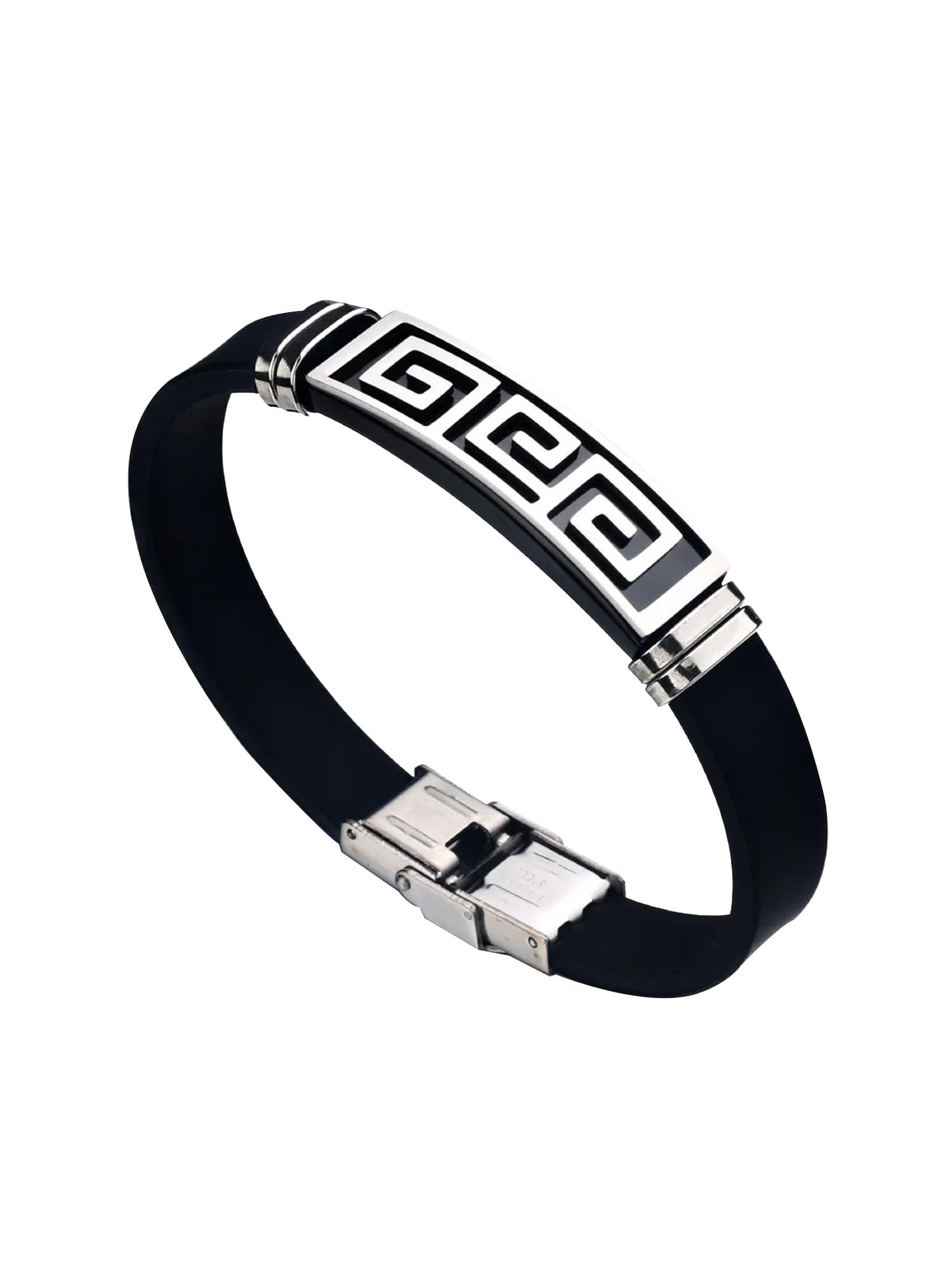 See full amazon price history chart for Yellow Chimes Bracelets for Men and Boys | Fashion Black Silicon Bracelet for Men | Stainless Steel Classic Retro Style Wristband Bracelet| Birthday Gift for Men & Boys Anniversary Gift for Husband Yellow Chimes Bracelets for Men and Boys | Fashion Black Silicon Bracelet for Men | Stainless Steel Classic Retro Style Wristband Bracelet| Birthday Gift for Men & Boys Anniversary Gift for Husband (B0CVBD2KH5) Amazon Price History, Amazon Price Tracker