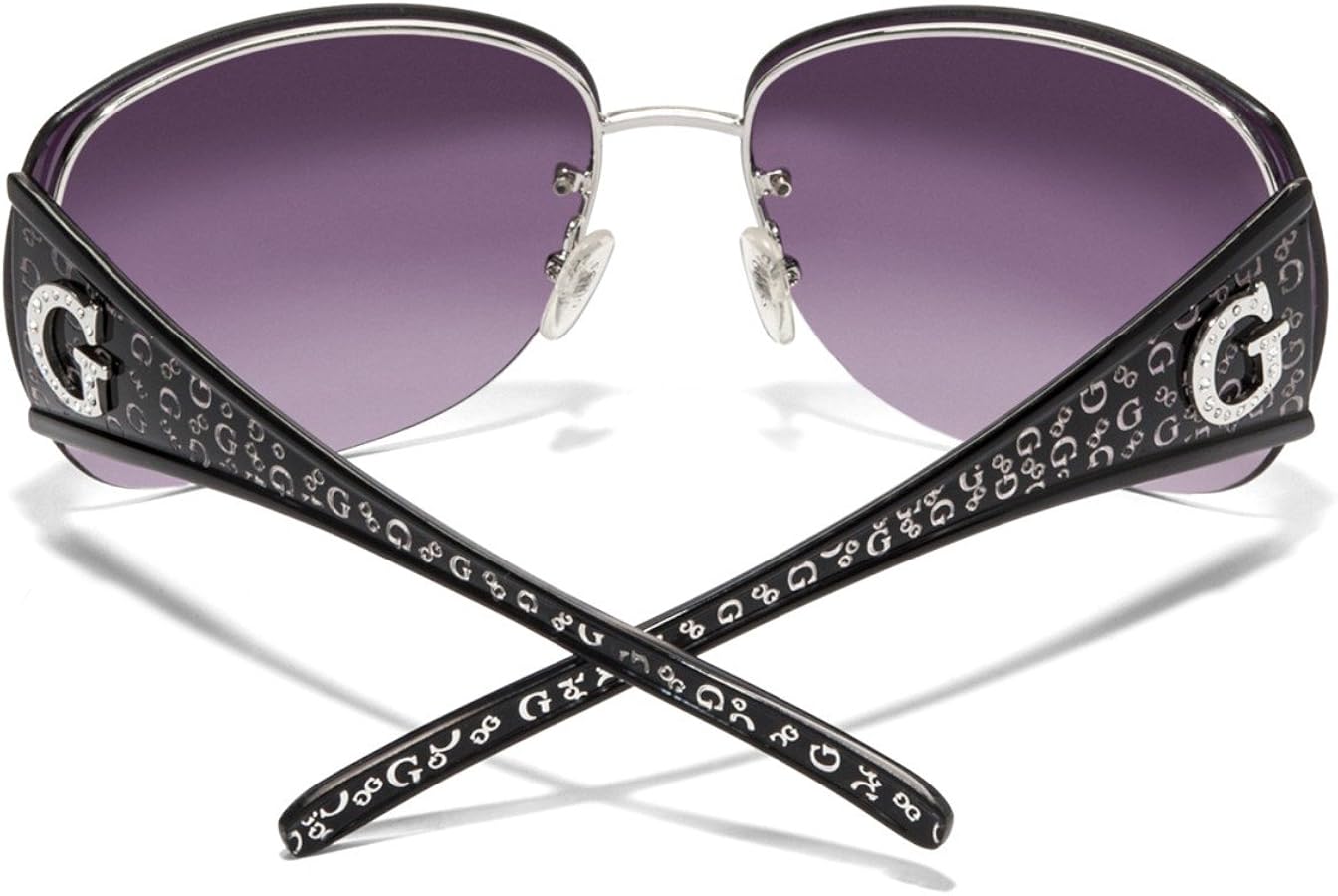 Amazon.com: GUESS Factory Women's Rimless Shield Sunglasses