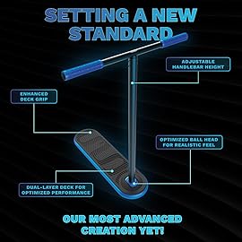 The Indo Trick Scooter - Stunt & Trampoline Scooter for Kids, Teens & Adults - Pro Tricks, Indoors & Outdoors - Professionals & Beginners