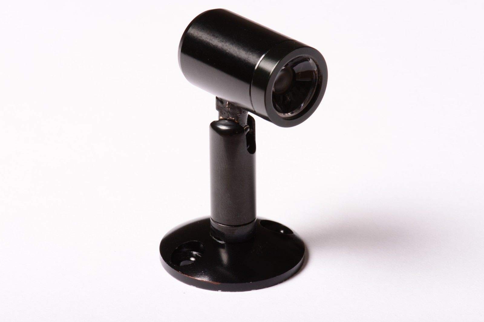 Aftertech BLACK MICRO SPOTLIGHT – 1W LED Einbaustrahler, Warmweiß 30°, 230V