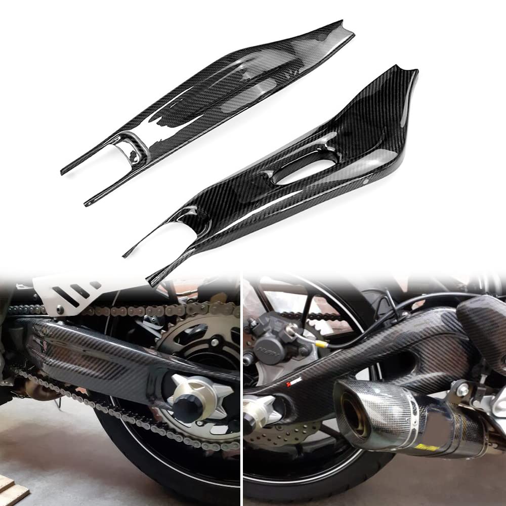 YZF R1 09-14 カーボン スイングアームカバー 平織り カーボン YAMAHA