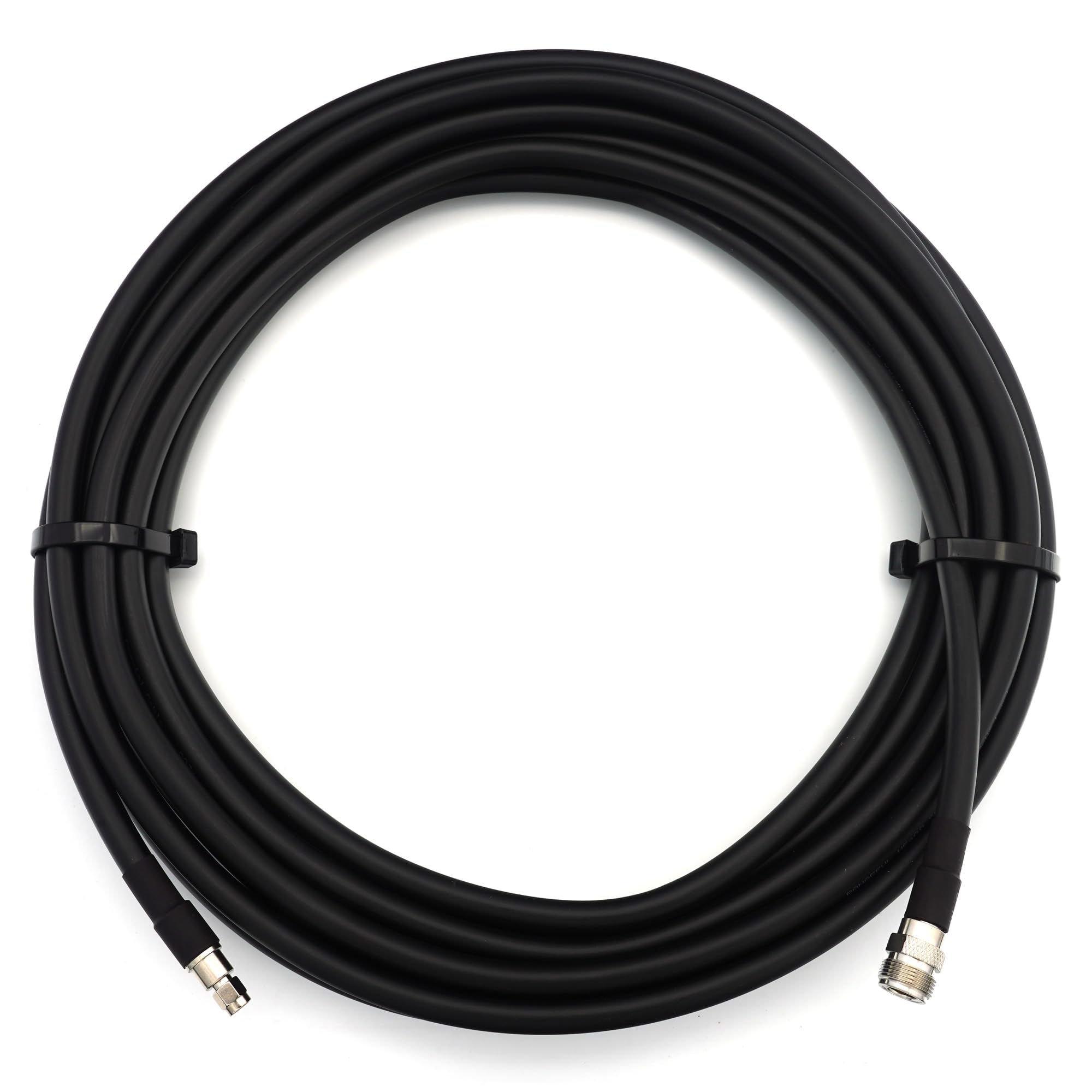 20m RP-SMA maschio a N femmina сavo coassiale 50 Ohm HF-400 flessibile (equivalente a LMR400 UF UltraFlex) — per WiFi/Router/Antenna/Wireless/RF/Radio