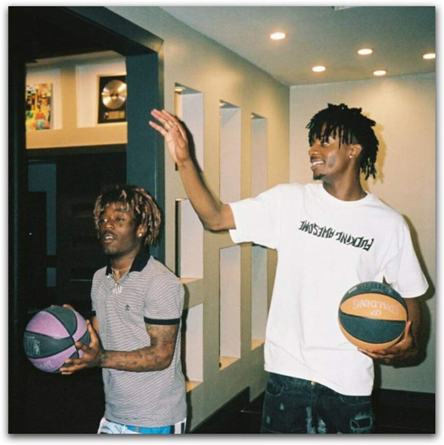 Posters and Prints Playboi Carti & Lil Uzi Vert Rapper Music Album Art Poster Canvas Painting Home Decor-50x50cmNo Frame