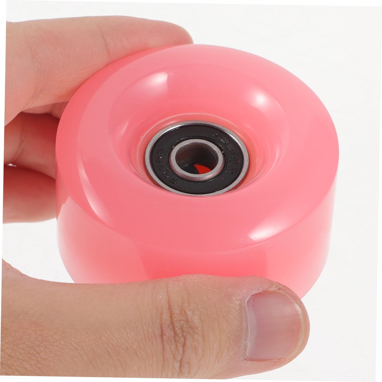 SUPVOX 4pcs Roller Skate Wheels with Bearings Semi- Jelly Inline Skate Replacement Wheels
