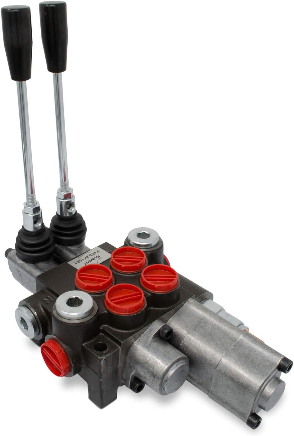 Monoblock Hydraulic Directional Control Valve, 2 Spool w/Single Float Detent, 11 GPM